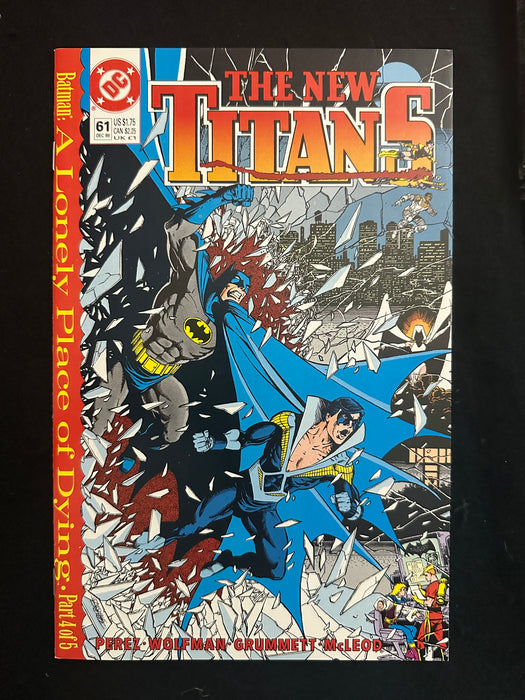 New Titans # 61  NM (9.4)