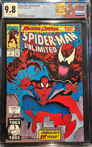 Spider-Man Unlimited #  1  CGC 9.8 Deadpool Label