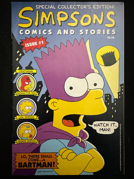 Simpsons Comics and Stories #  1