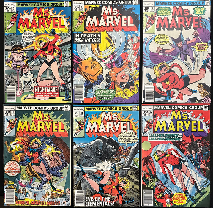 Ms. Marvel Complete Run #1-23