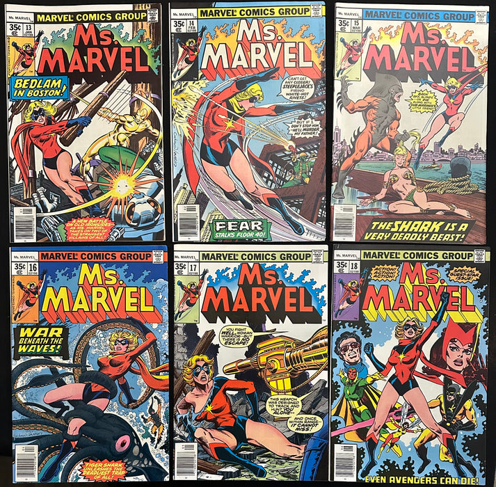 Ms. Marvel Complete Run #1-23