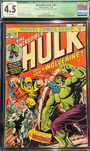 Incredible Hulk #180-182 Set: The Wolverine