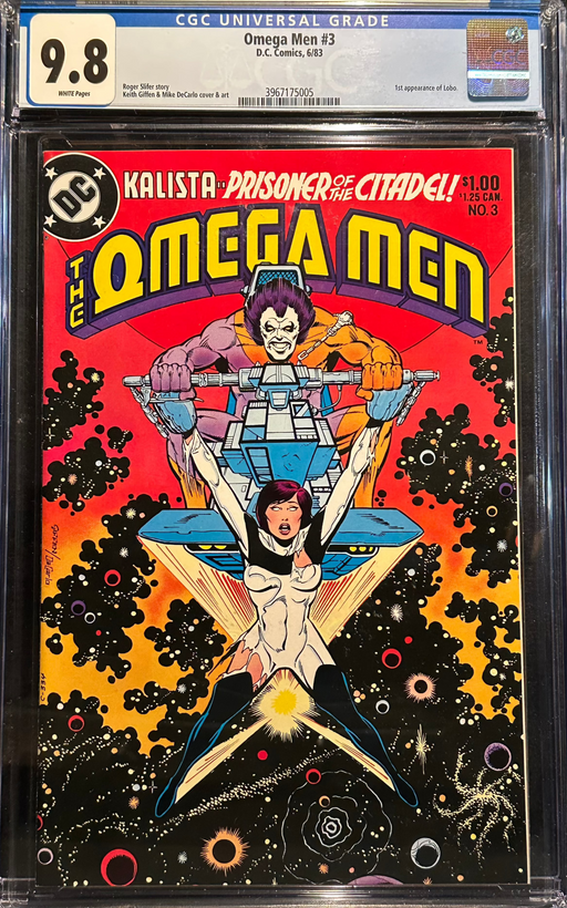 Omega Men #  3  CGC 9.8