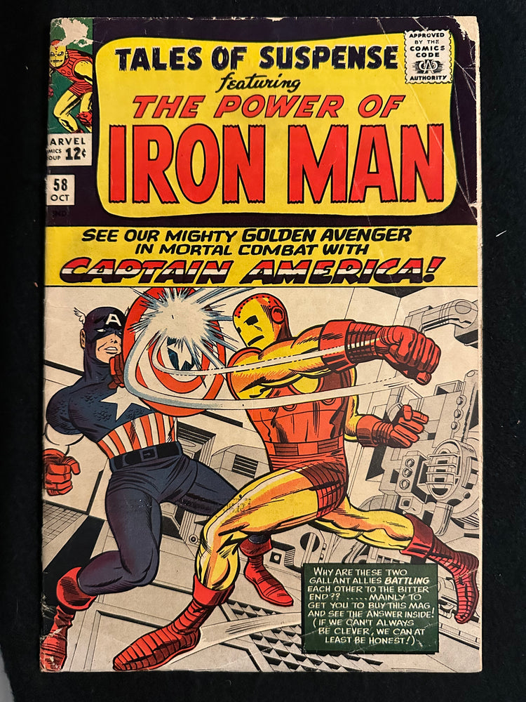 Tales of Suspense # 58  VG (4.0)