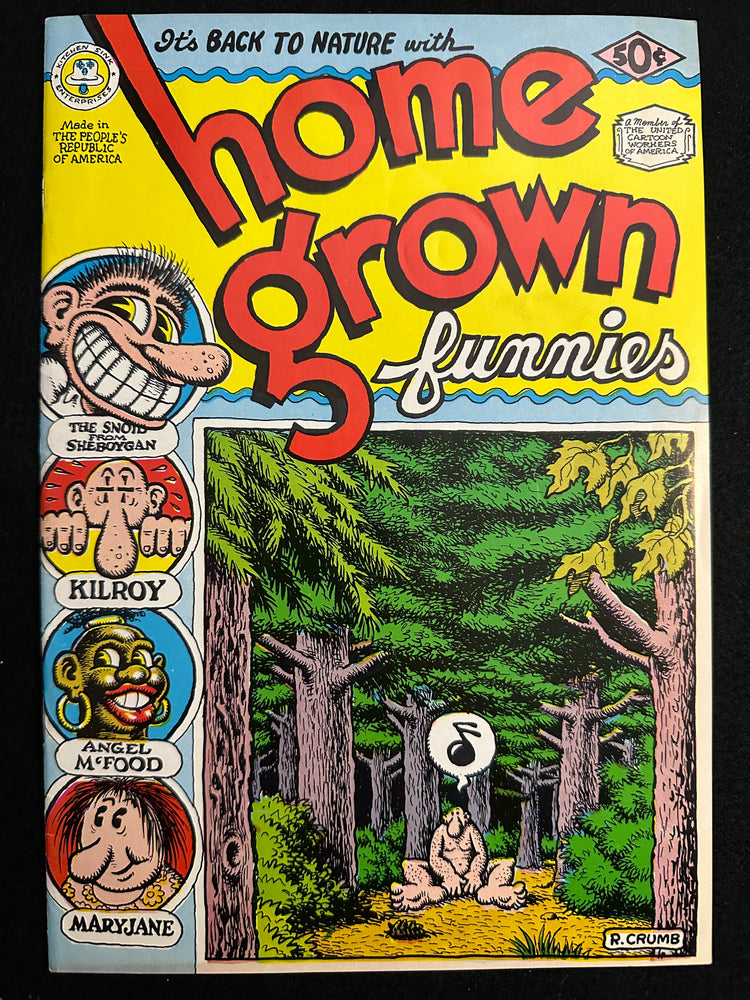 Home Grown Funnies #  1 2nd Printing FN/VF (7.0)