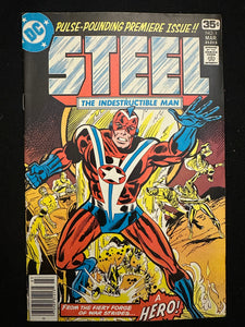 Steel, the Indestructible Man Set #1-5  VF- (7.5)