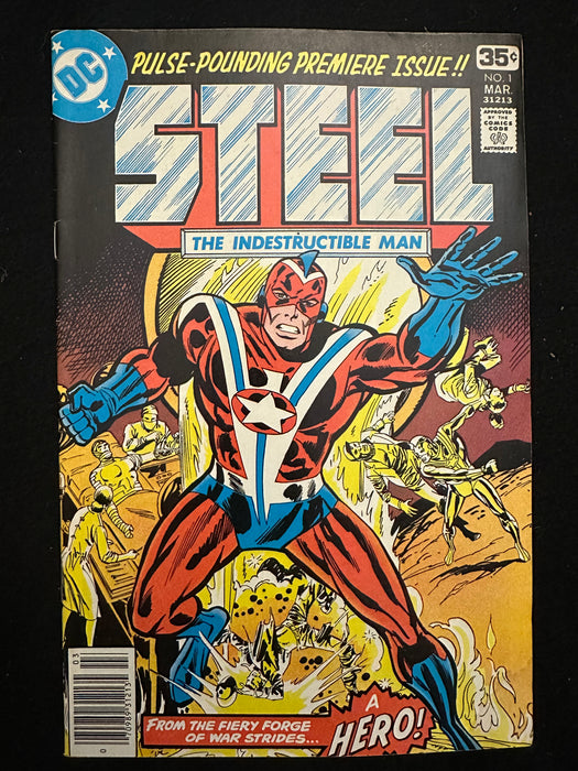 Steel, the Indestructible Man Set #1-5  VF- (7.5)