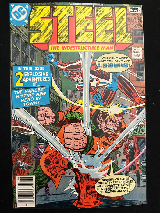 Steel, the Indestructible Man Set #1-5  VF- (7.5)