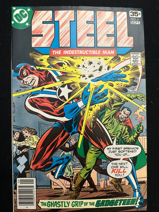 Steel, the Indestructible Man Set #1-5  VF- (7.5)