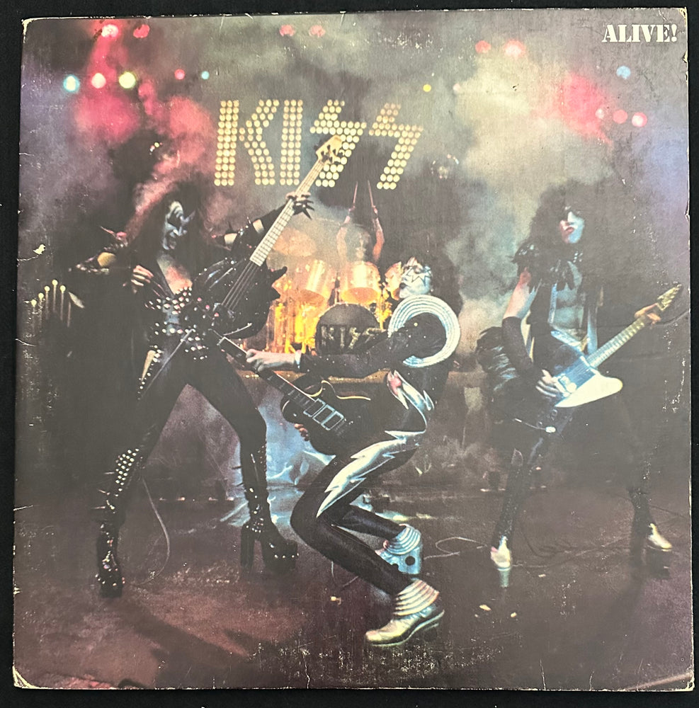 KISS Alive! (Live Album, Poster Included, First PRC Pressing)