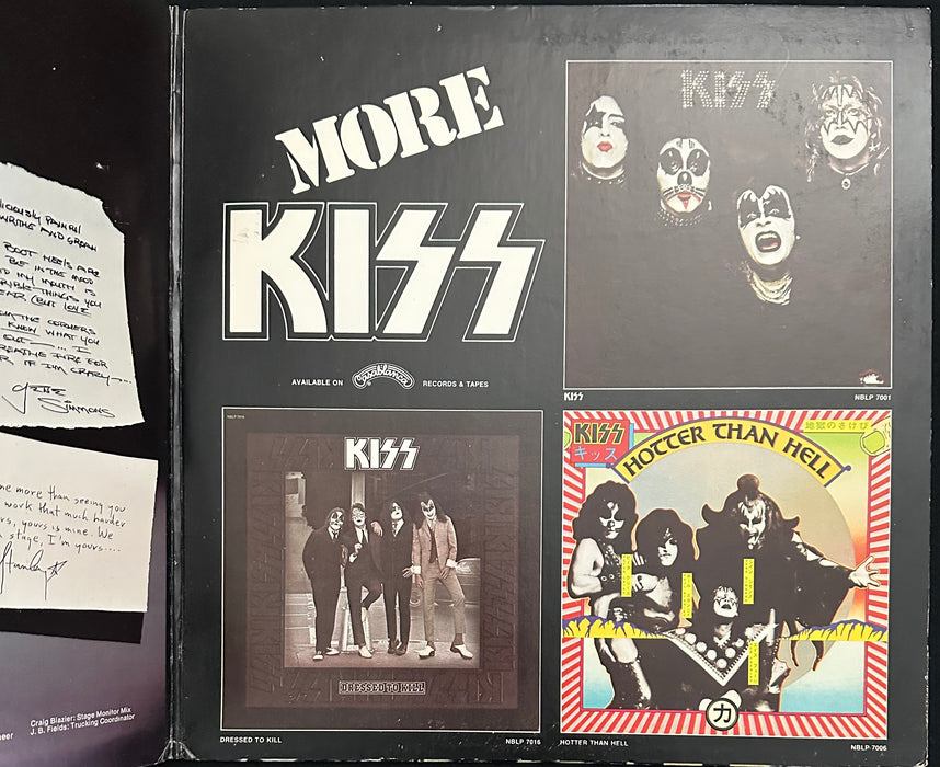KISS Alive! (Live Album, Poster Included, First PRC Pressing)