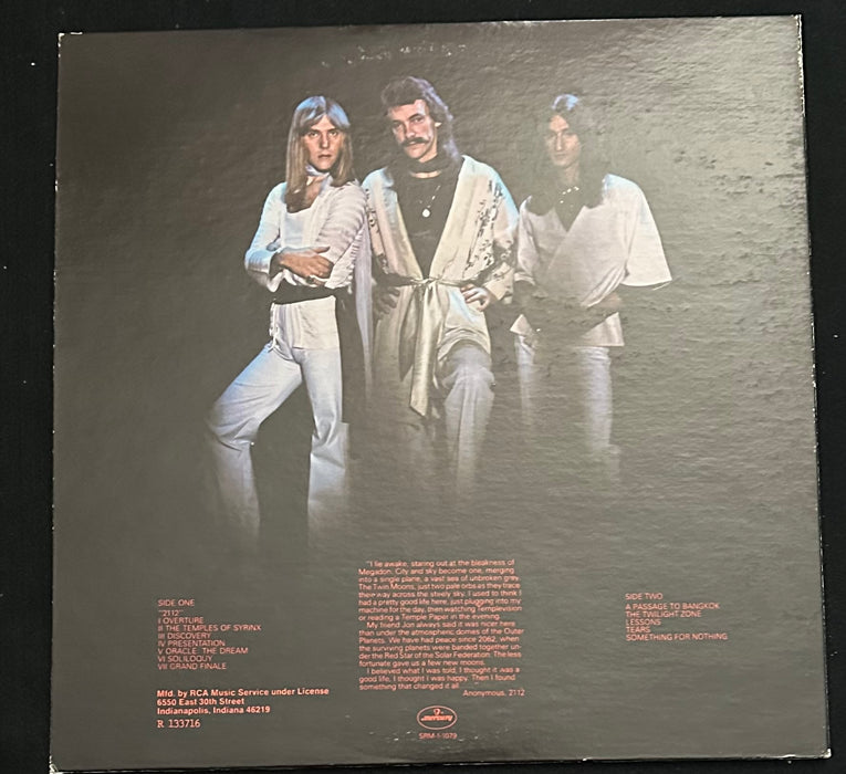 Rush 2112 (Club Edition, Early Pressing)