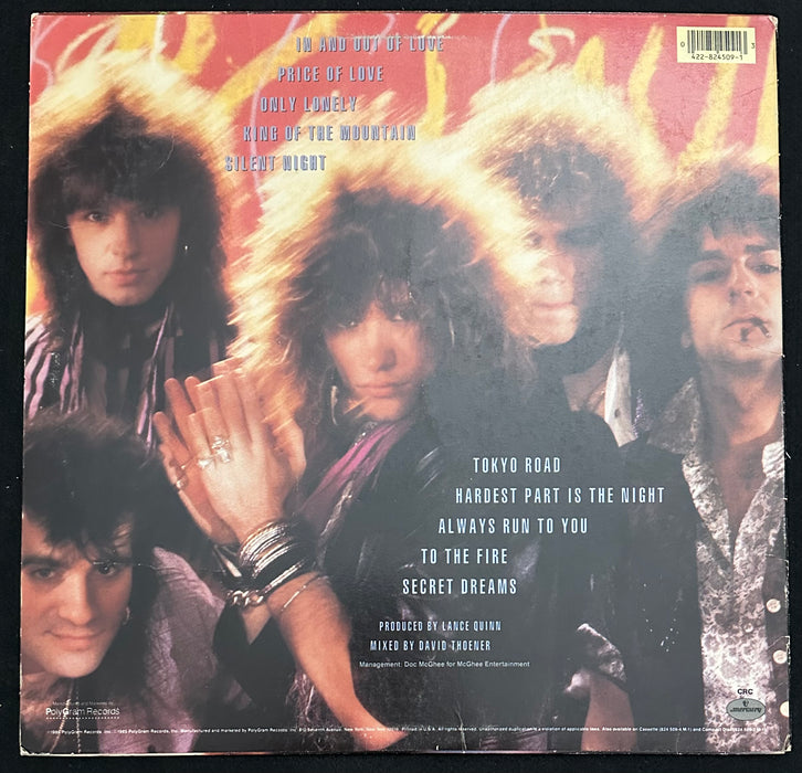 Bon Jovi 7800 Fahrenheit (with Insert)