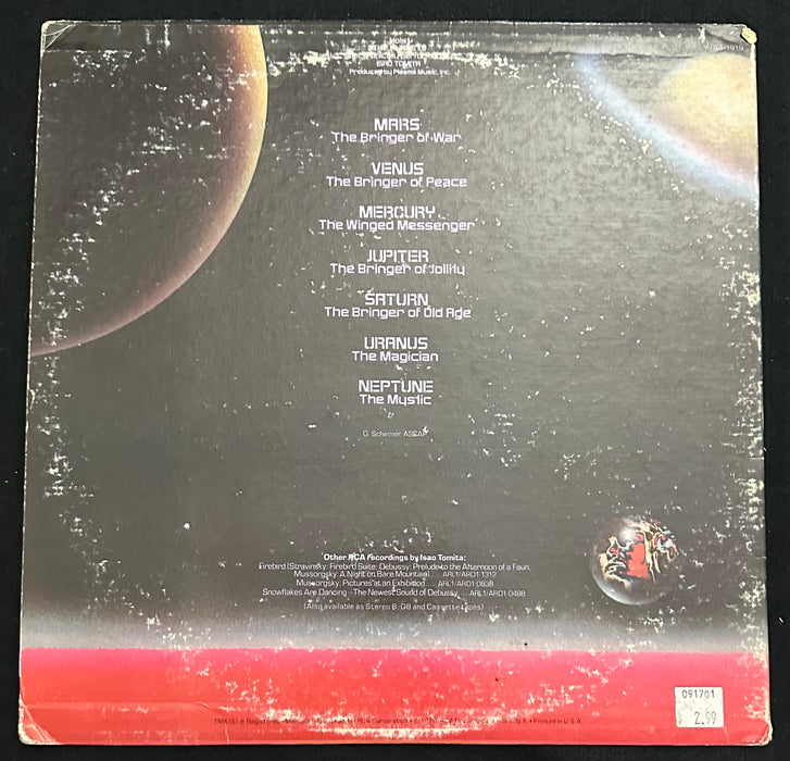 Tomita The Planets (First Pressing)