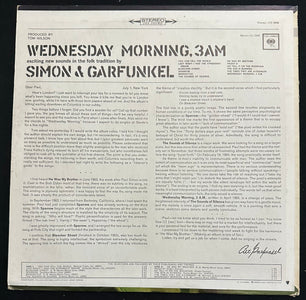 Simon & Garfunkel Wednesday Morning, 3AM