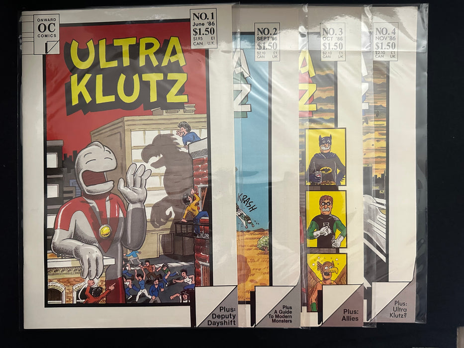 Ultra Klutz Lot: #1 (1981) 1-7, 9  NM- (9.4)