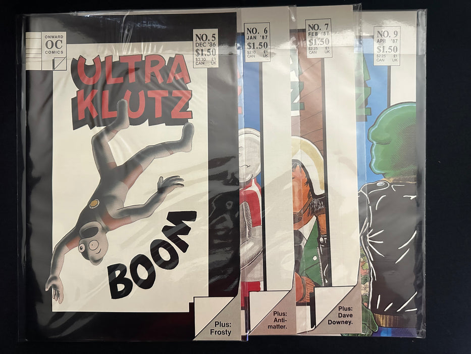Ultra Klutz Lot: #1 (1981) 1-7, 9  NM- (9.4)