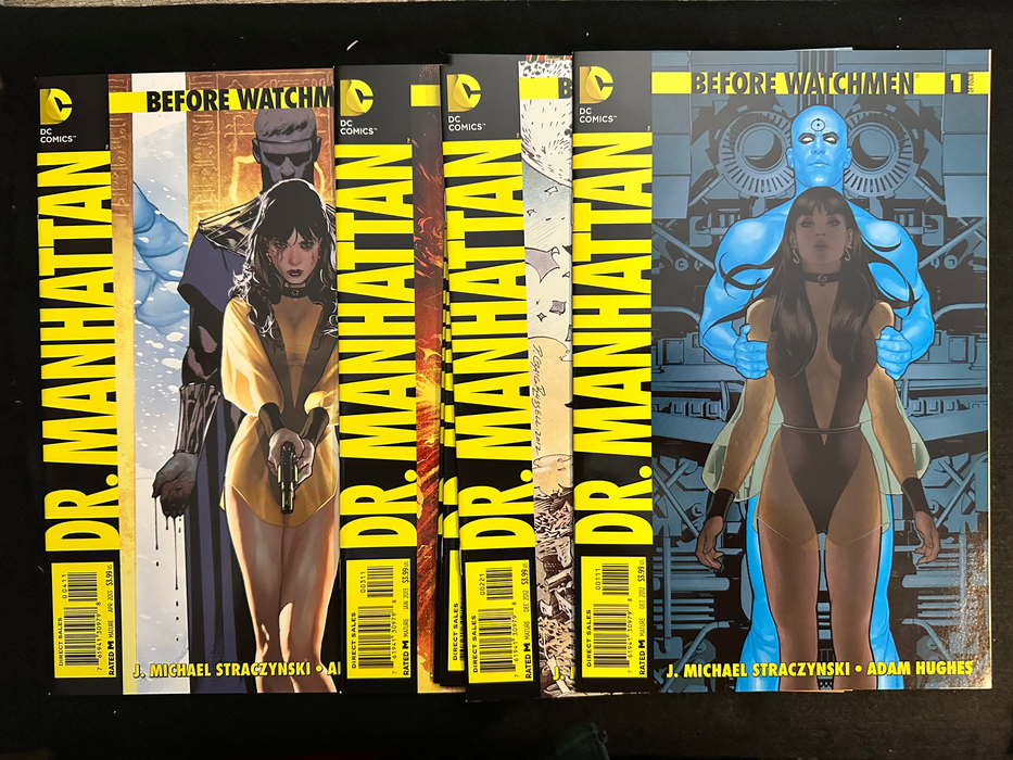 Before Watchmen: Dr. Manhattan #1-4  NM+ (9.6) Plus #2 Variant