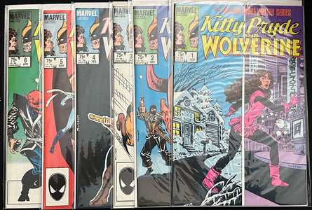 Kitty Pryde and Wolverine #1-6 NM+ (9.6)
