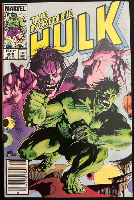 Incredible Hulk #298  Newsstand VF- (7.5)