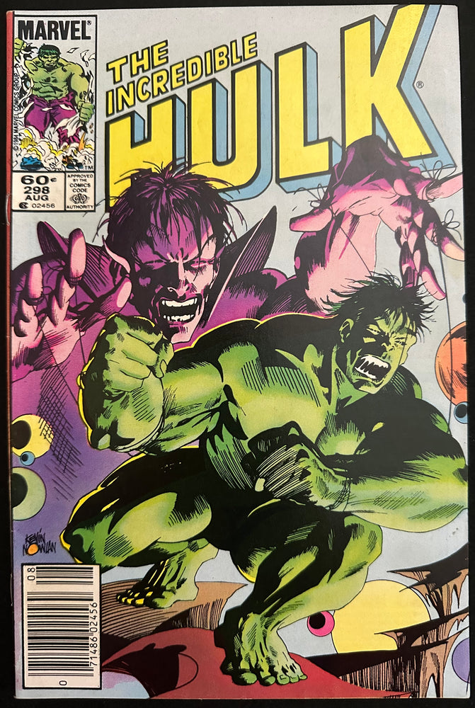 Incredible Hulk #298  Newsstand VF- (7.5)