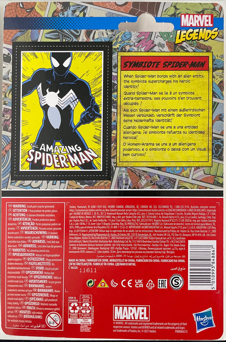 Hasbro Marvel Legends Black Costume Spider-Man Signed by Zeck, Frenz, Beatty, and Breeding