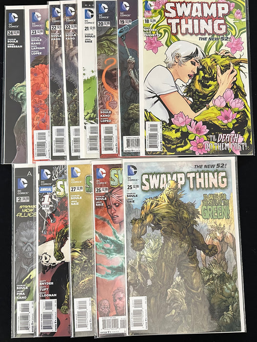 Swamp Thing #0, 1-27, Ann. 1,2 NM+ (9.6)