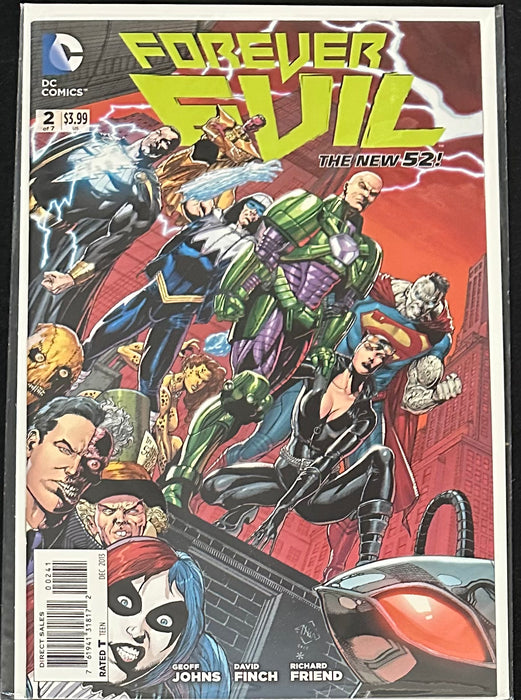 Forever Evil #1 -4 + Variants NM+ (9.6)