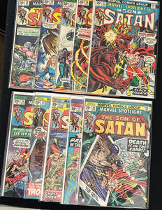 Marvel Spotlight #15-24 VG+ (4.5)