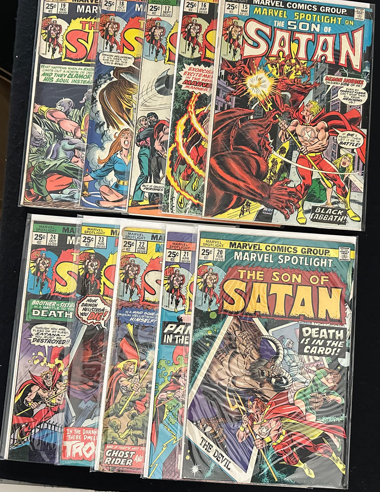 Marvel Spotlight #15-24 VG+ (4.5)