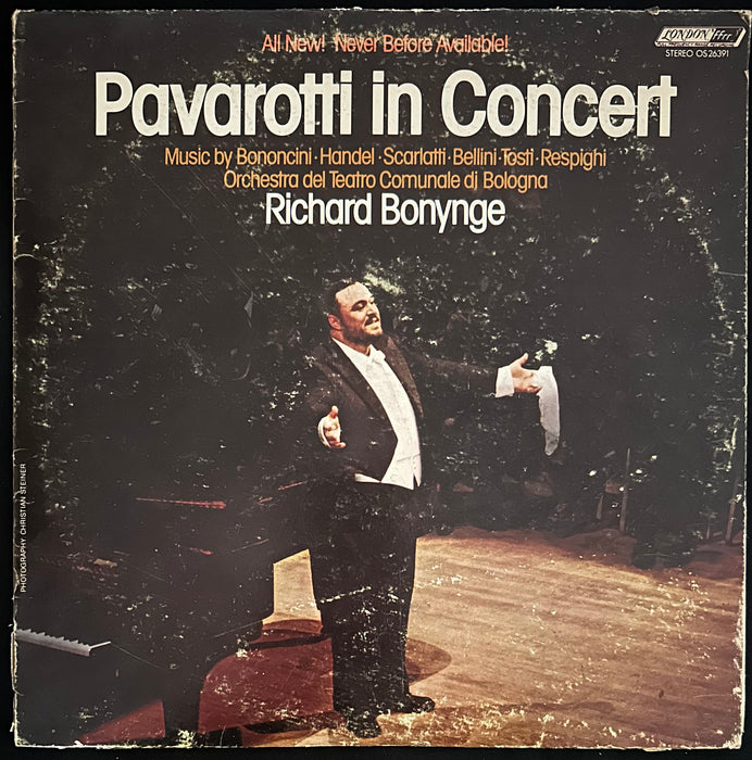 Pavarotti In Concert (With Insert and inner sleeve)