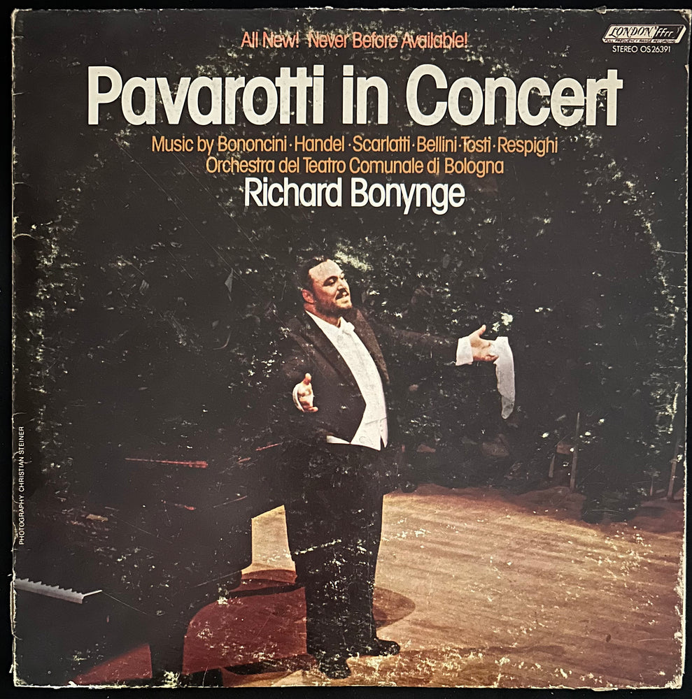 Pavarotti In Concert (With Insert and inner sleeve)