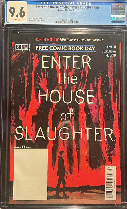 Enter the House of Slaughter Free Comic Book Day 2021 CGC 9.6