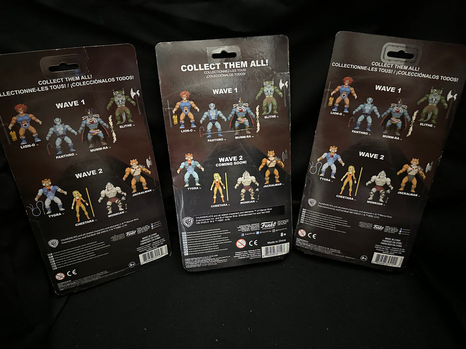 Funko Thundercats - Savage World Lion-O / Cheetara / Tygra