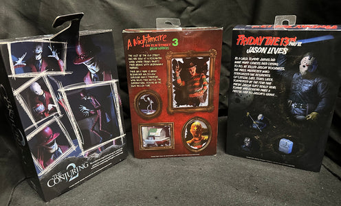 NECA Nightmare on Elm Street 3 / Jason Lives / Conjuring 2