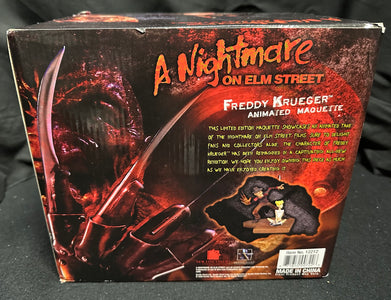 Freddy Kreuger Animated Maquette Entertainment Earth Exclusive