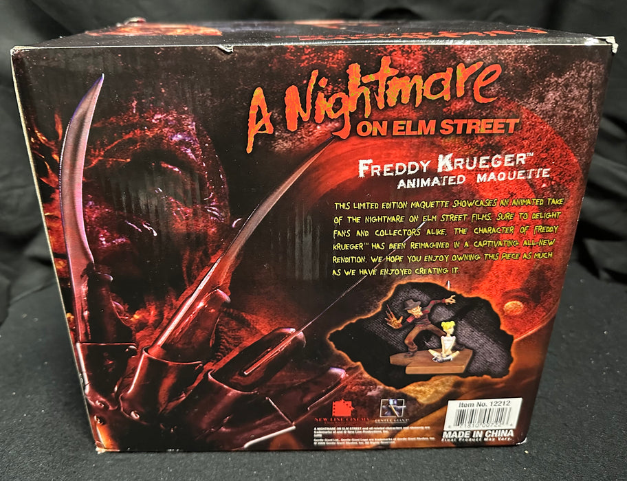 Freddy Kreuger Animated Maquette Entertainment Earth Exclusive