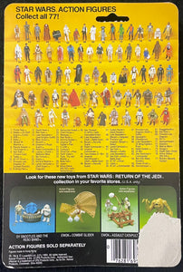 Kenner Star Wars ROTJ (1983) Leia (Combat Poncho) 77-Back A