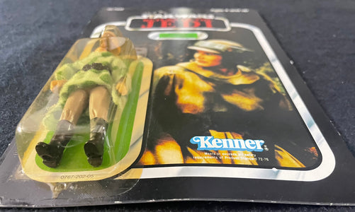 Kenner Star Wars ROTJ (1983) Leia (Combat Poncho) 77-Back A