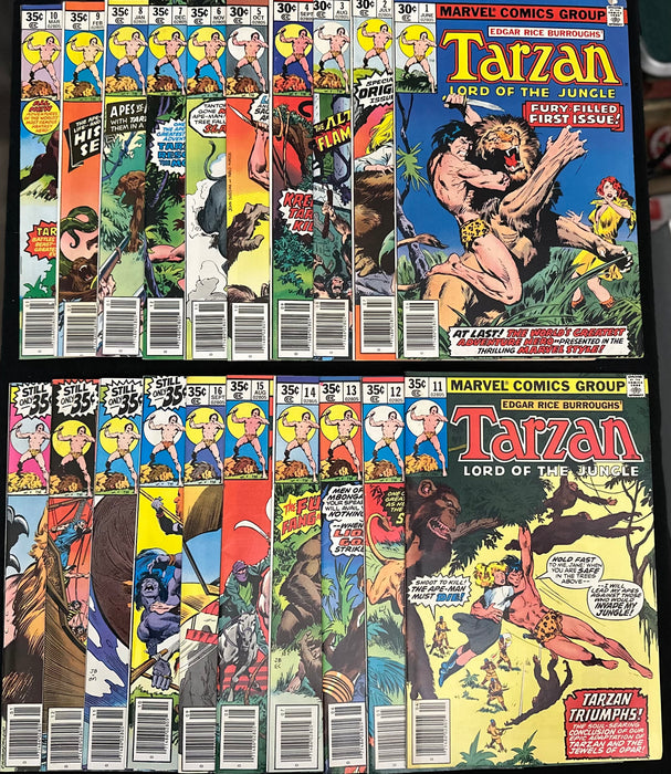 Tarzan #1-29, Annual #1-3 VF- (7.5) Full Run