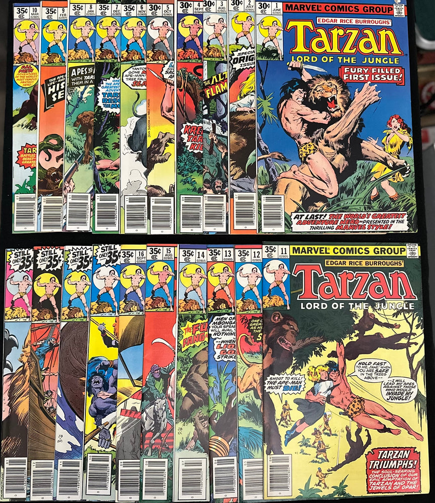 Tarzan #1-29, Annual #1-3 VF- (7.5) Full Run