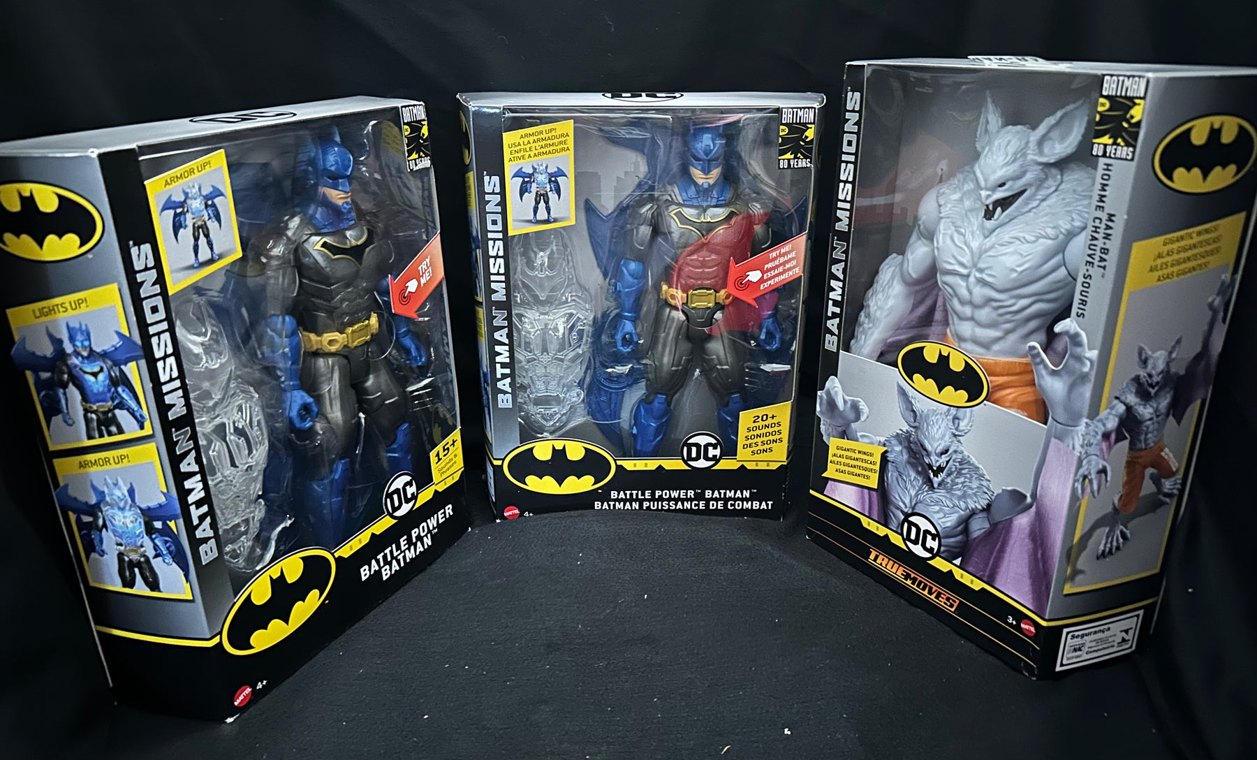 Batman Missions: Battle Power Batman & True Moves Man-Bat