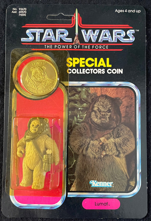 Kenner Star Wars Power of the Force (1985) Lumat Unpunched