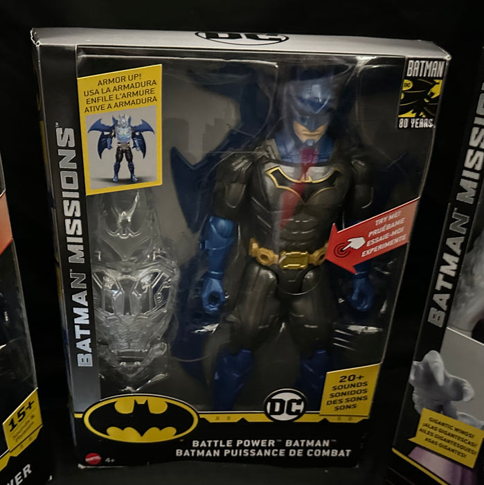 Batman Missions: Battle Power Batman & True Moves Man-Bat