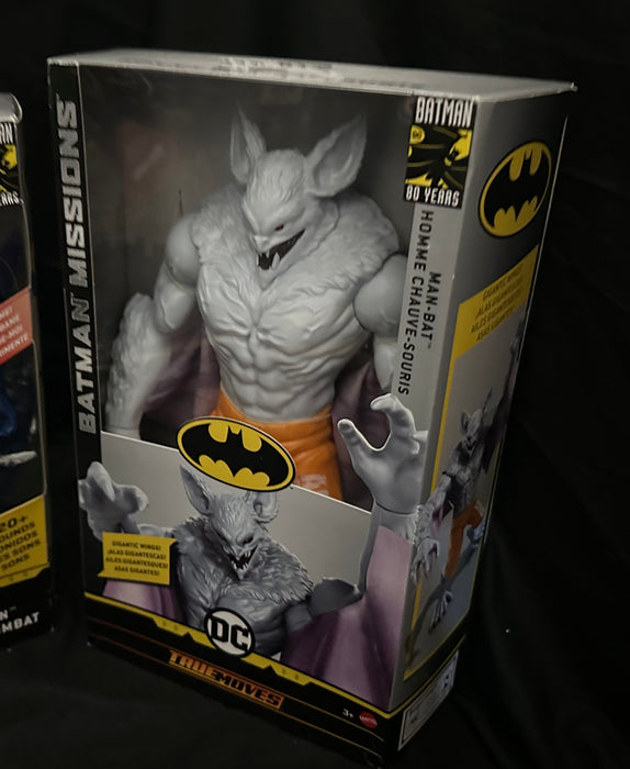 Batman Missions: Battle Power Batman & True Moves Man-Bat