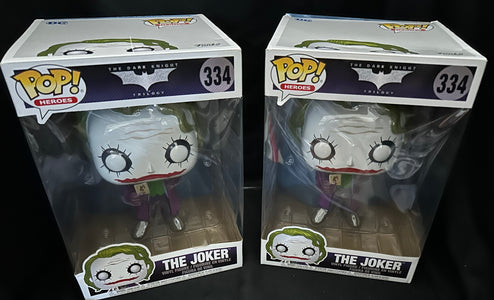 Funko Pop! The Dark Knight Trilogy Joker #334. 2 Samples