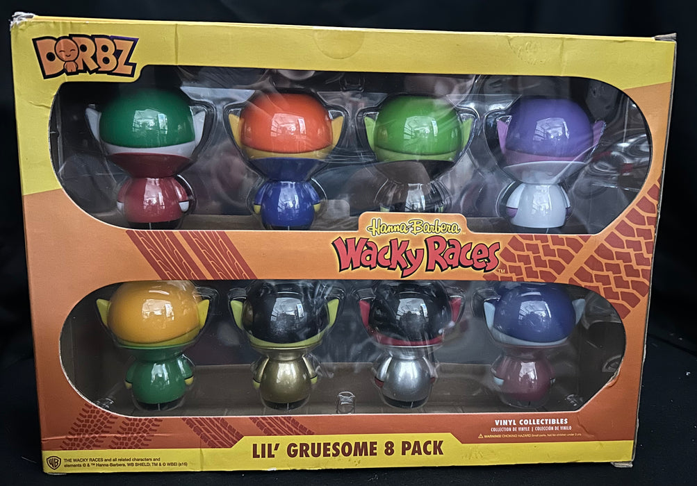 Hanna-Barbera Wacky Races Dorbz Lil' Gruesome 8-Pack Exclusive 1500