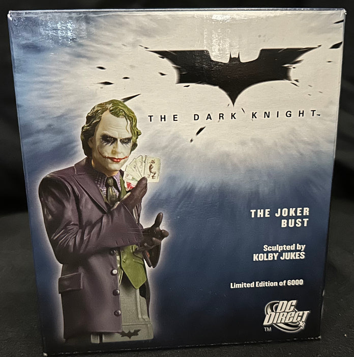 The Dark Knight Joker Bust by Kolby Jukes Limited Edition 2/6000