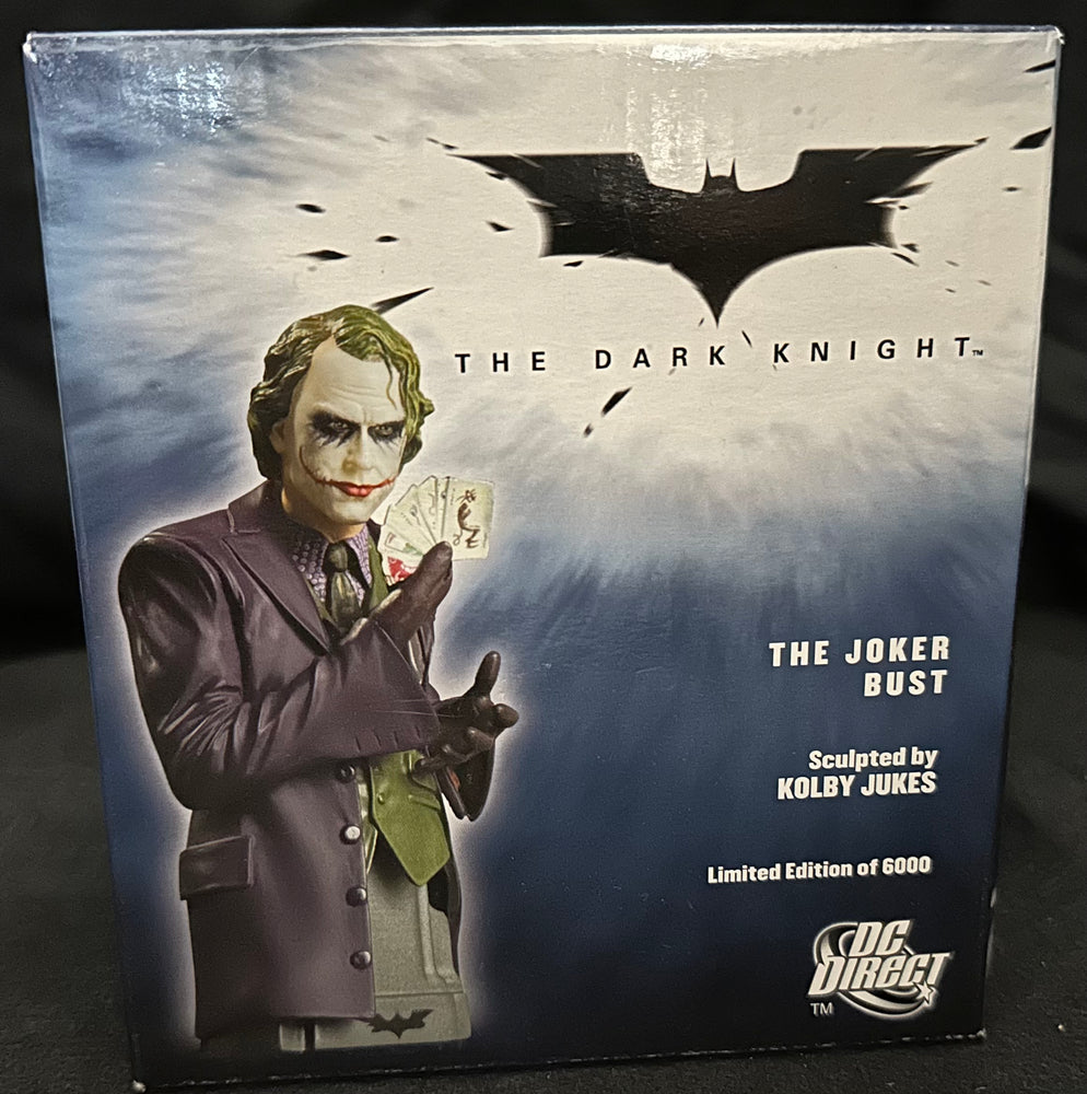 The Dark Knight Joker Bust by Kolby Jukes Limited Edition 2/6000