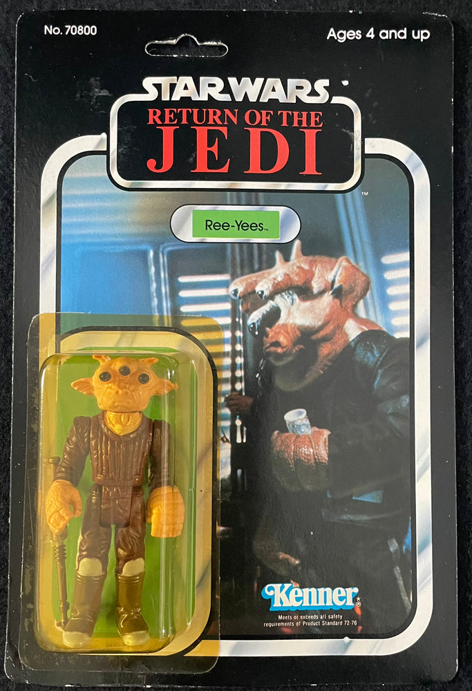 Kenner Star Wars ROTJ (1983) Ree-Yees 77-Back A